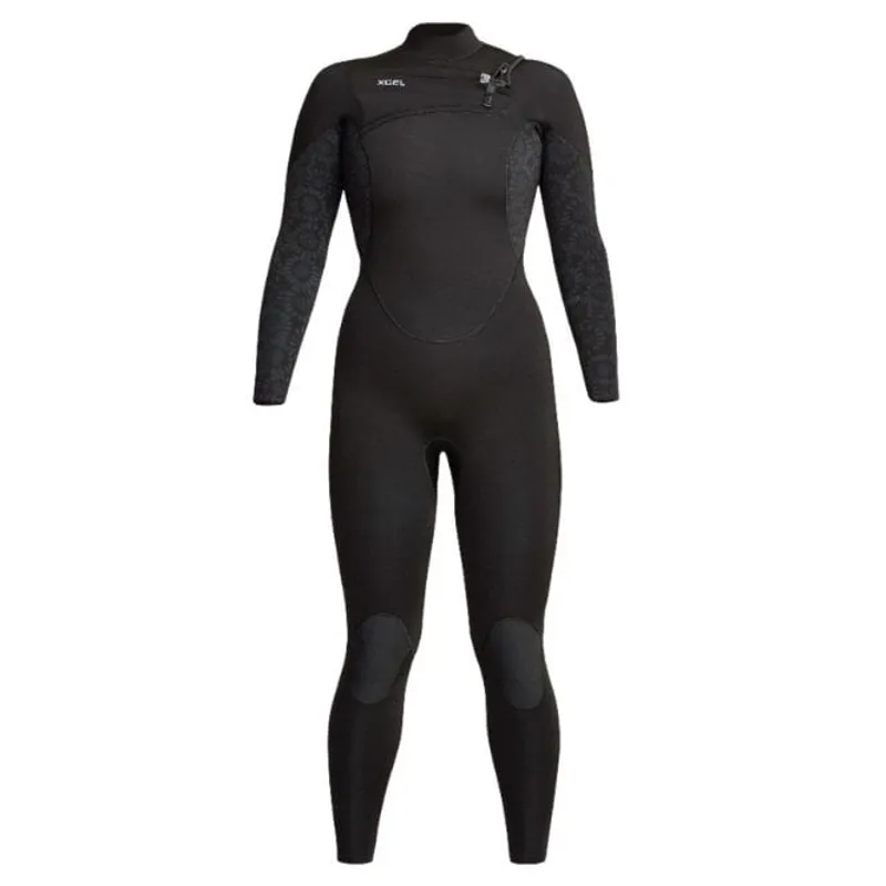 Xcel Women's Comp 5/4mm Wetsuit Black Flower 10